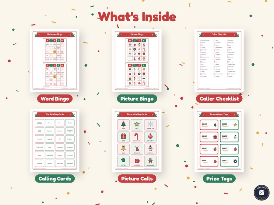 Christmas Bingo preview
