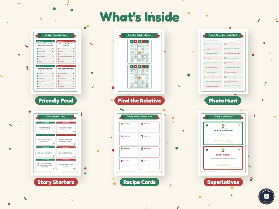 Christmas Family Reunion Games preview