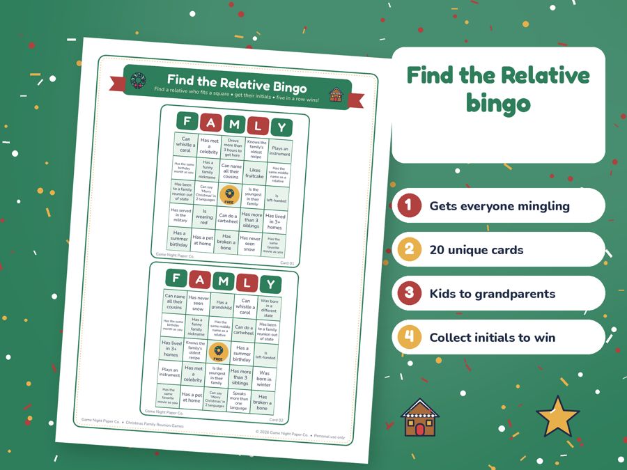 Christmas Family Reunion Games preview