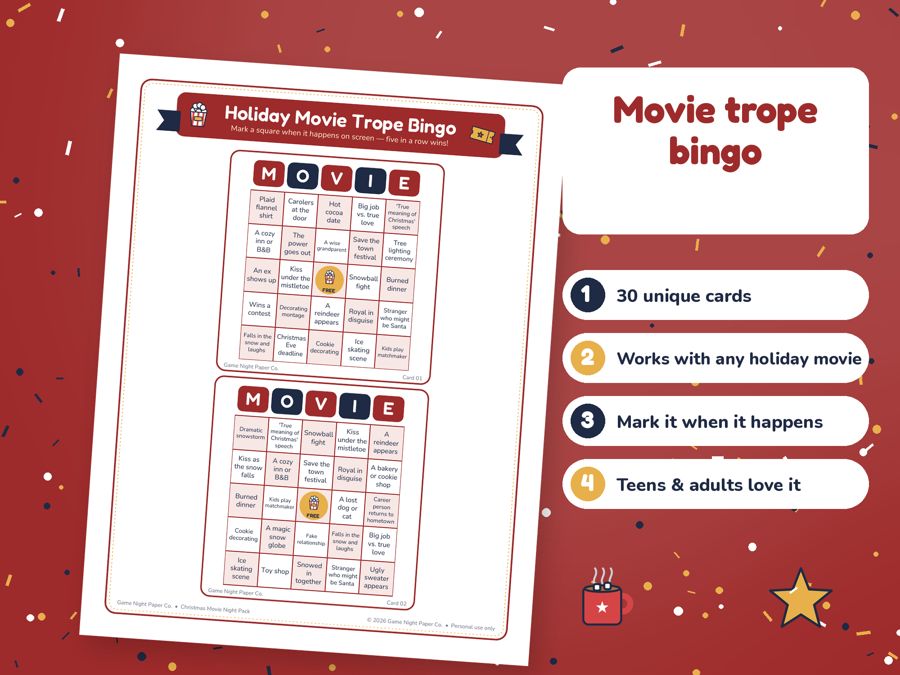 Christmas Movie Night Pack preview