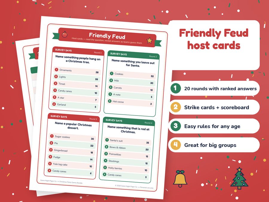 Christmas Party Games Bundle preview