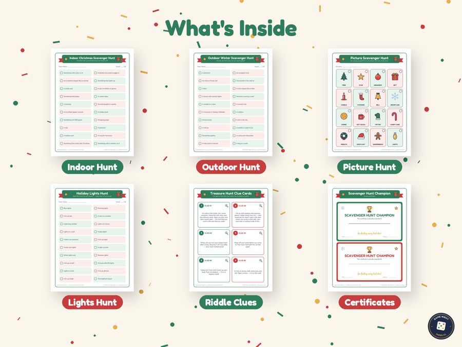 Christmas Scavenger Hunt preview
