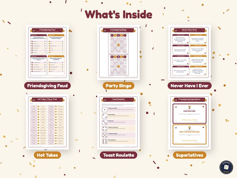 Friendsgiving Party Games preview